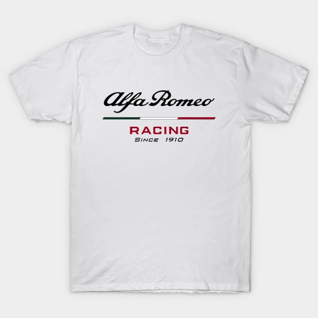 Alfa Romeo Racing F1 (visit:  fmDisegno.redbubble.com for full range) T-Shirt by fmDisegno